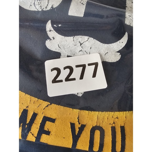 Under Armour Project Rock The Rock T-Shirt Mens L Blood Sweat Respect Gym Tee - Picture 8 of 8